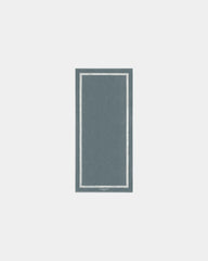 Custom eco-friendly beach towel LA SERVIETTE PARIS 90x200 - Grey
