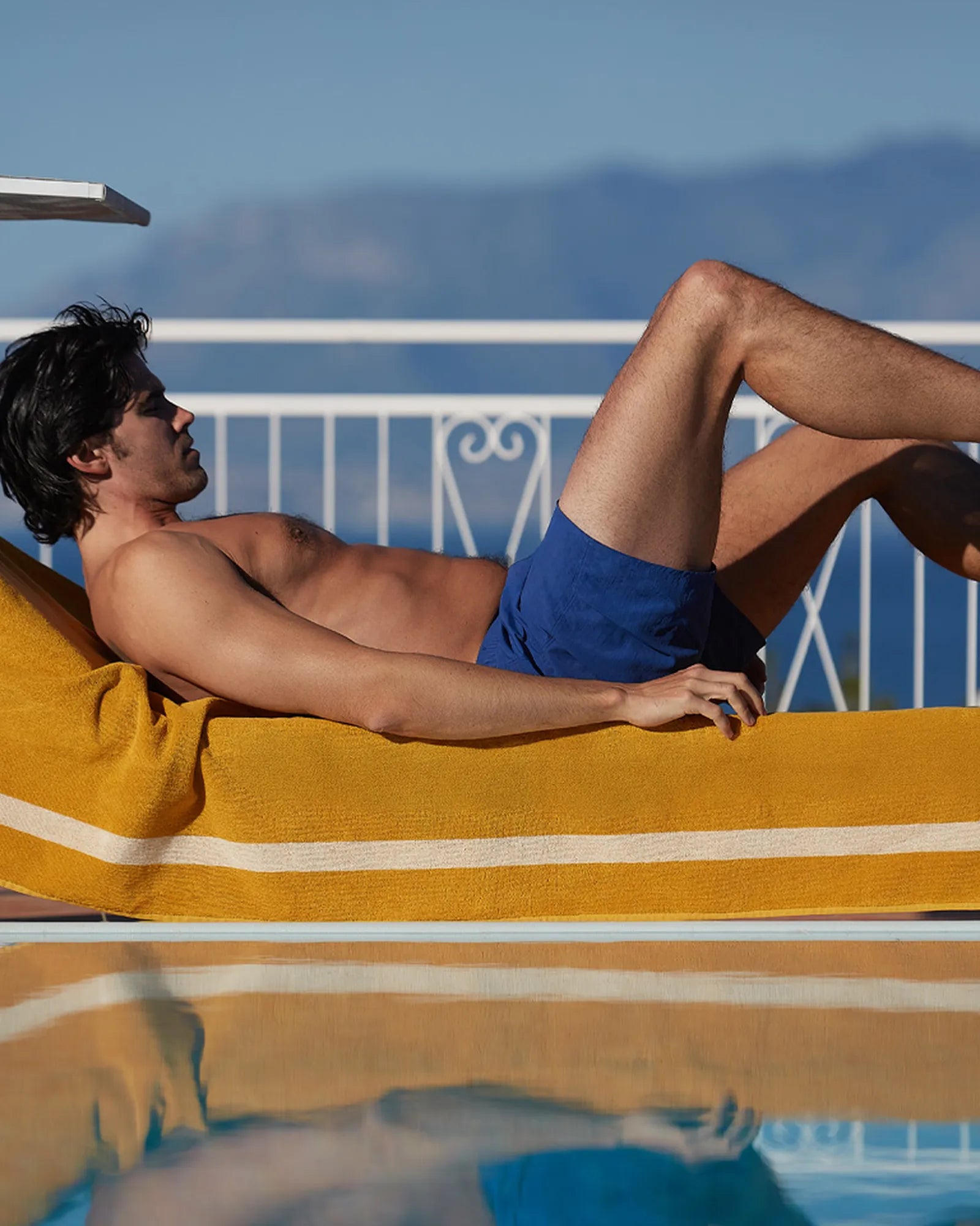 Custom eco-friendly beach towel LA SERVIETTE PARIS 90x200 - 14