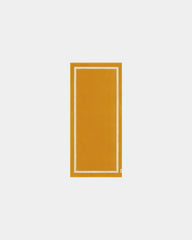 Custom eco-friendly beach towel LA SERVIETTE PARIS 90x200 - Gold Yellow