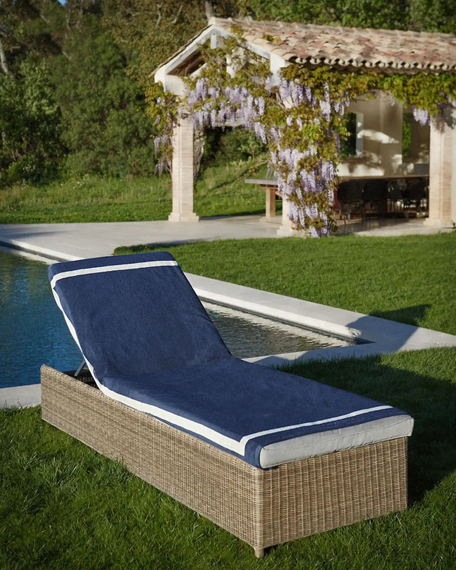 Custom eco-friendly beach towel LA SERVIETTE PARIS 90x200 - 8