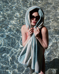 Custom eco-friendly beach towel LA SERVIETTE PARIS - 25