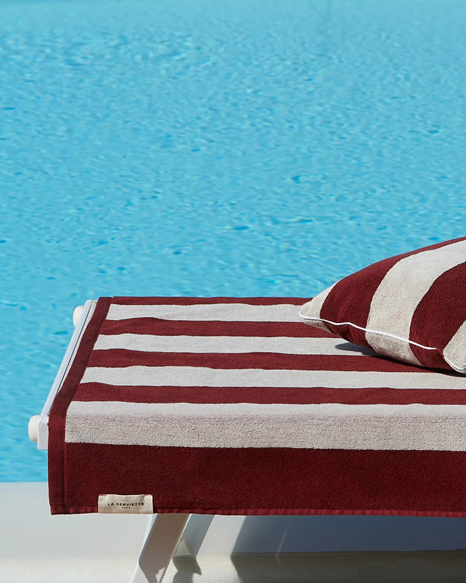 Custom eco-friendly beach towel LA SERVIETTE PARIS - 19