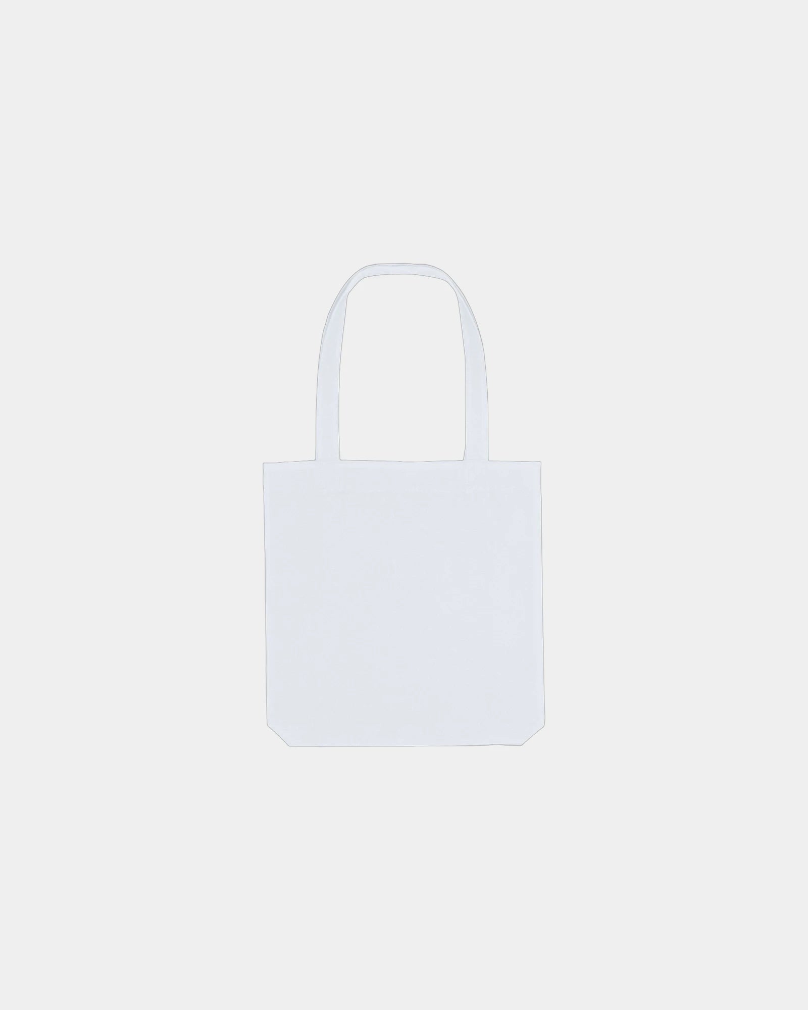 Custom recycled tote bag Stanley/Stella Le tote bag tissé - White