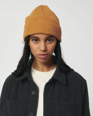 Custom organic cotton beanie Stanley/Stella Fisherman - Day Fall