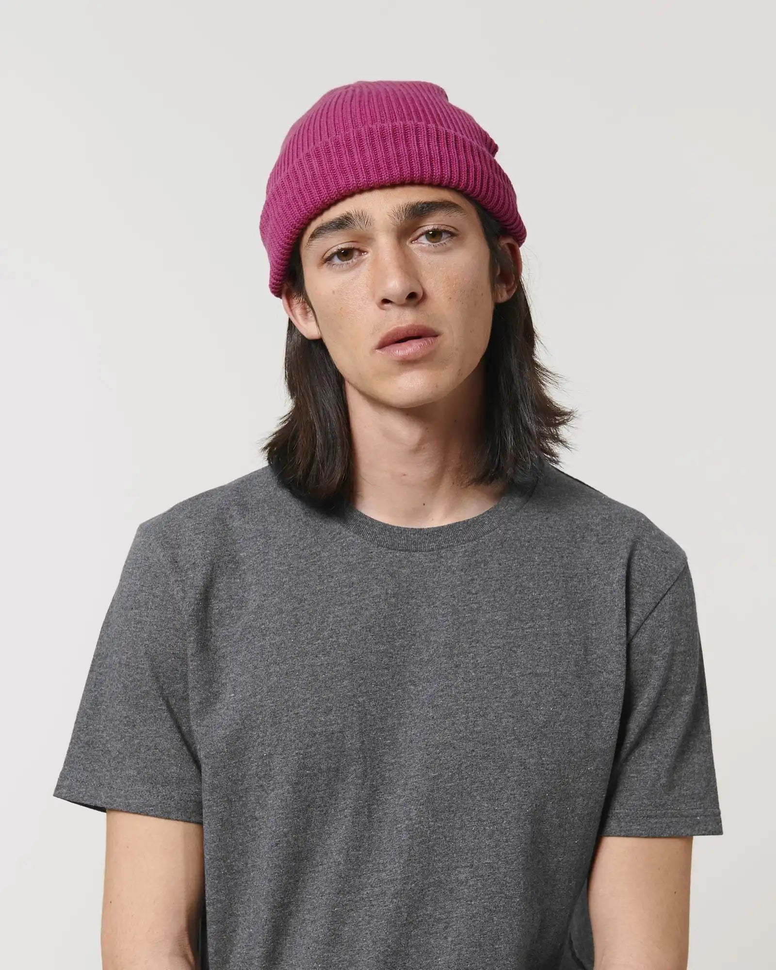 Custom organic cotton beanie Stanley/Stella Fisherman - 4