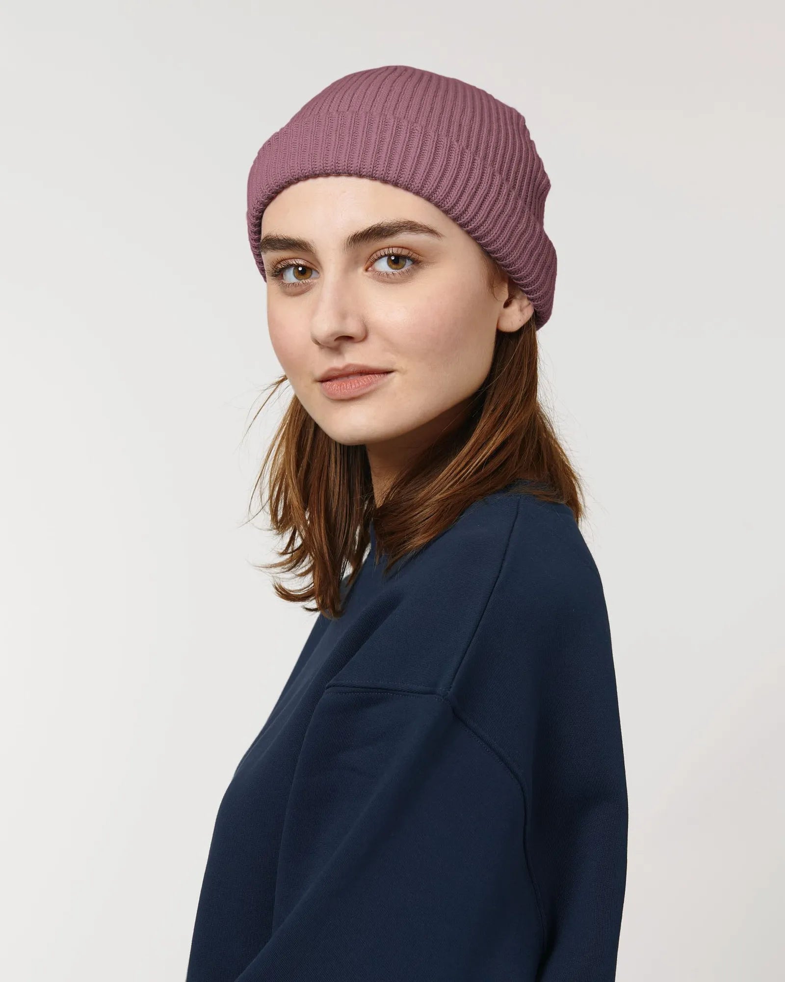 Custom organic cotton beanie Stanley/Stella Fisherman - 7