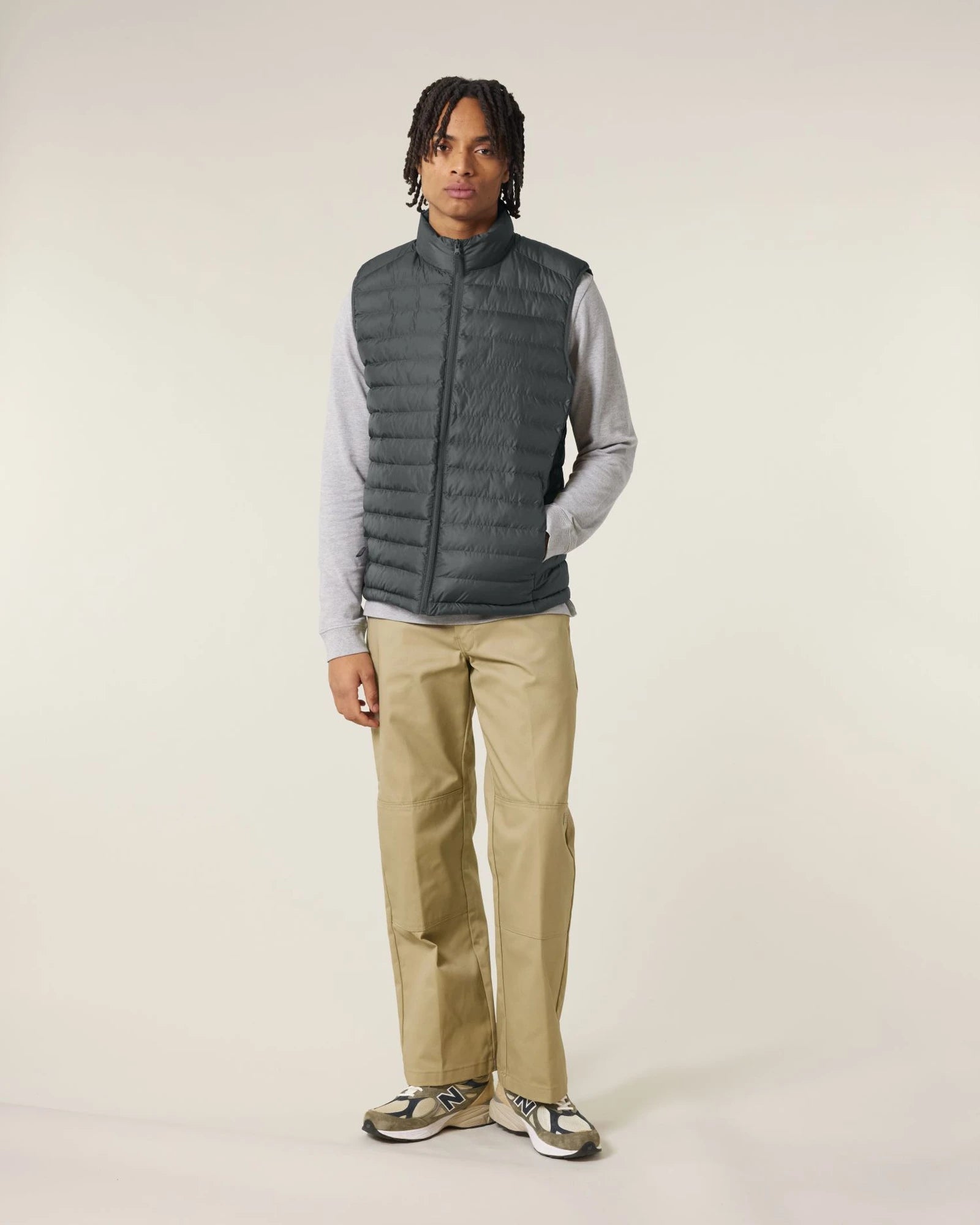 Custom recycled polyester women's bodywarmer Stanley/Stella - Anthracite