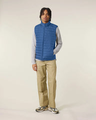 Custom recycled polyester women's bodywarmer Stanley/Stella - Mindful Blue