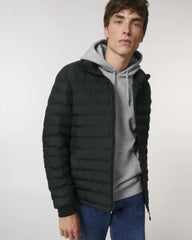 Custom recycled polyester jacket Stanley/Stella Voyager - Black