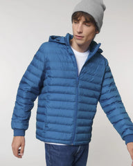 Custom recycled polyester jacket Stanley/Stella Voyager - Royal Blue