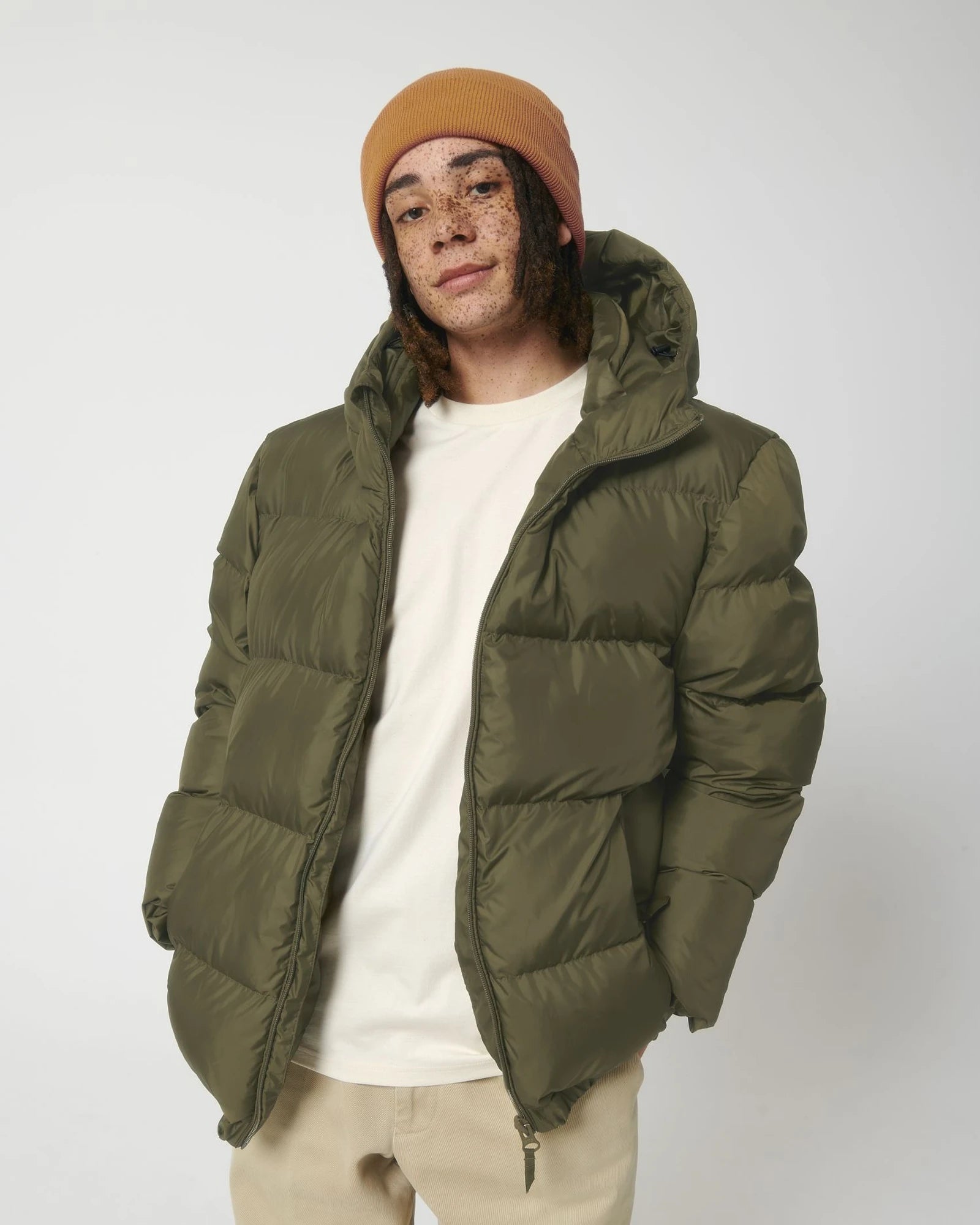 Custom recycled oversized jacket Stanley/Stella Puffer - 7