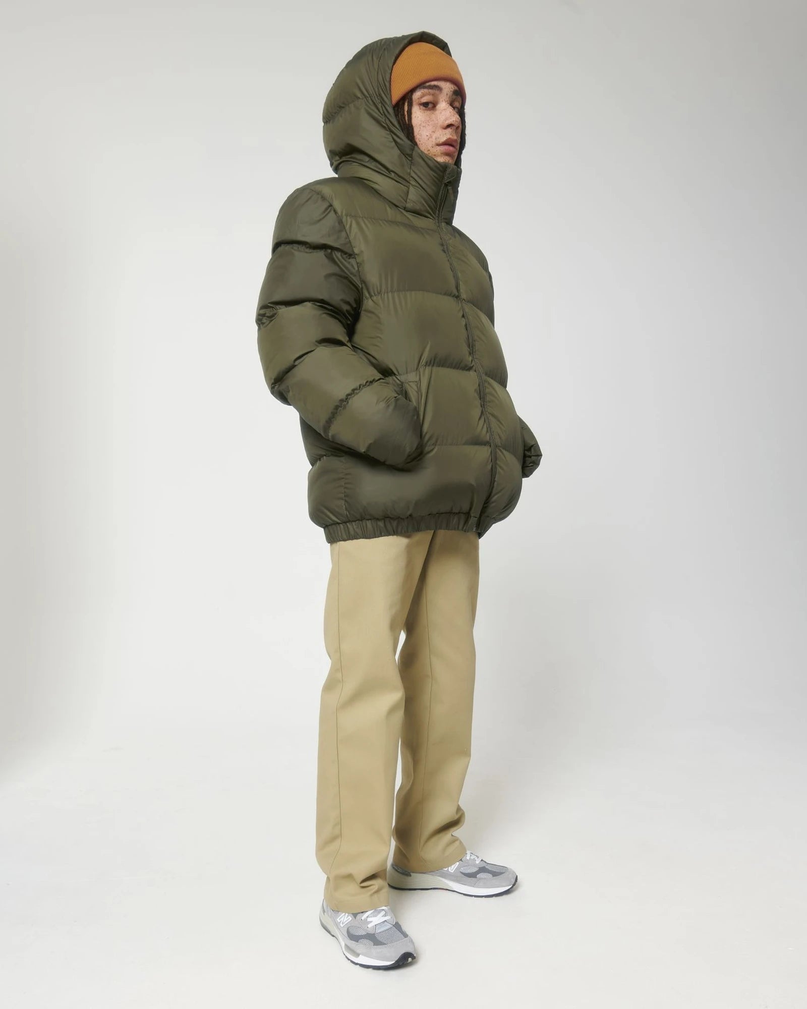 Custom recycled oversized jacket Stanley/Stella Puffer - 9