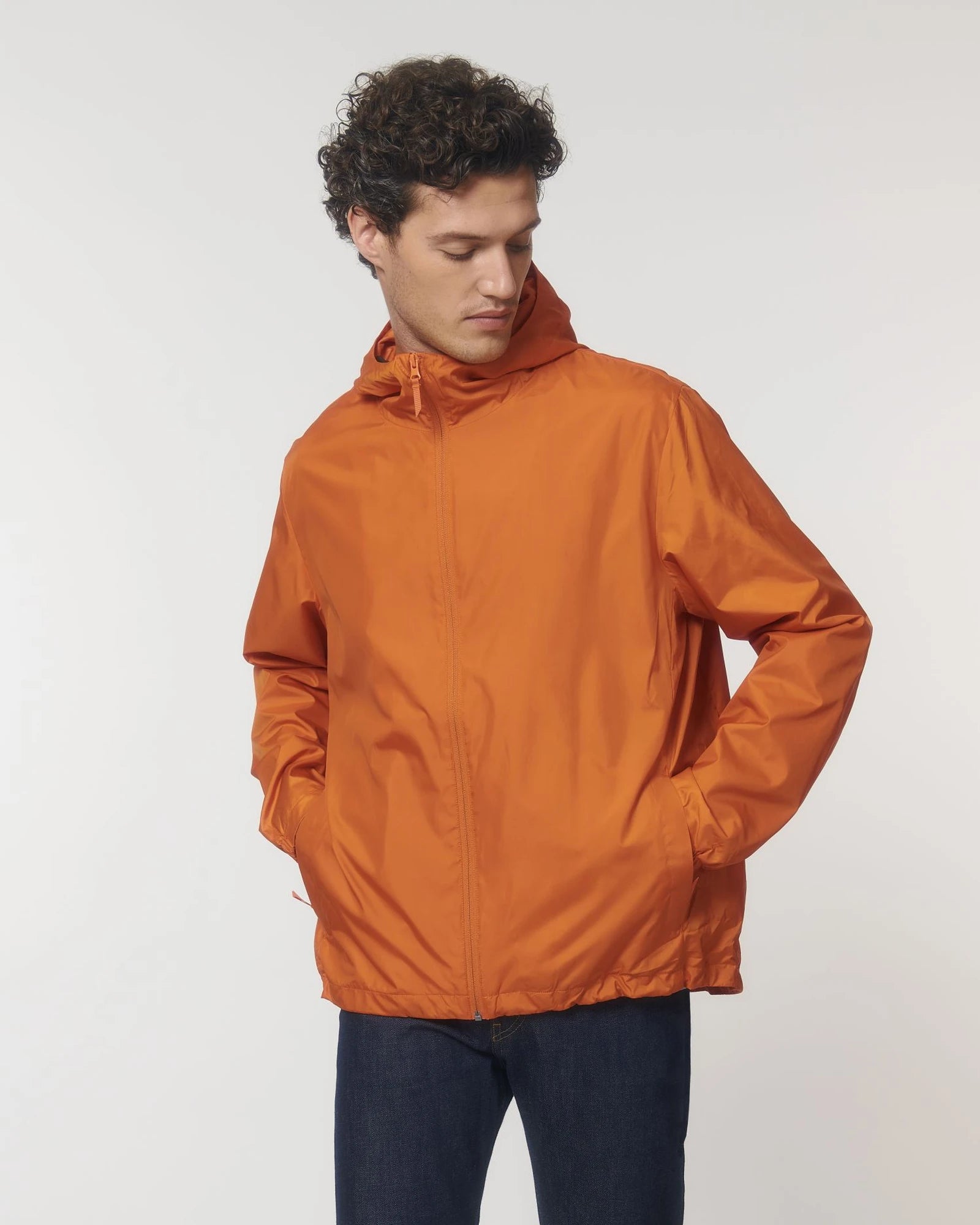 Custom recycled unisex jacket Stanley/Stella Commuter - Flame Orange