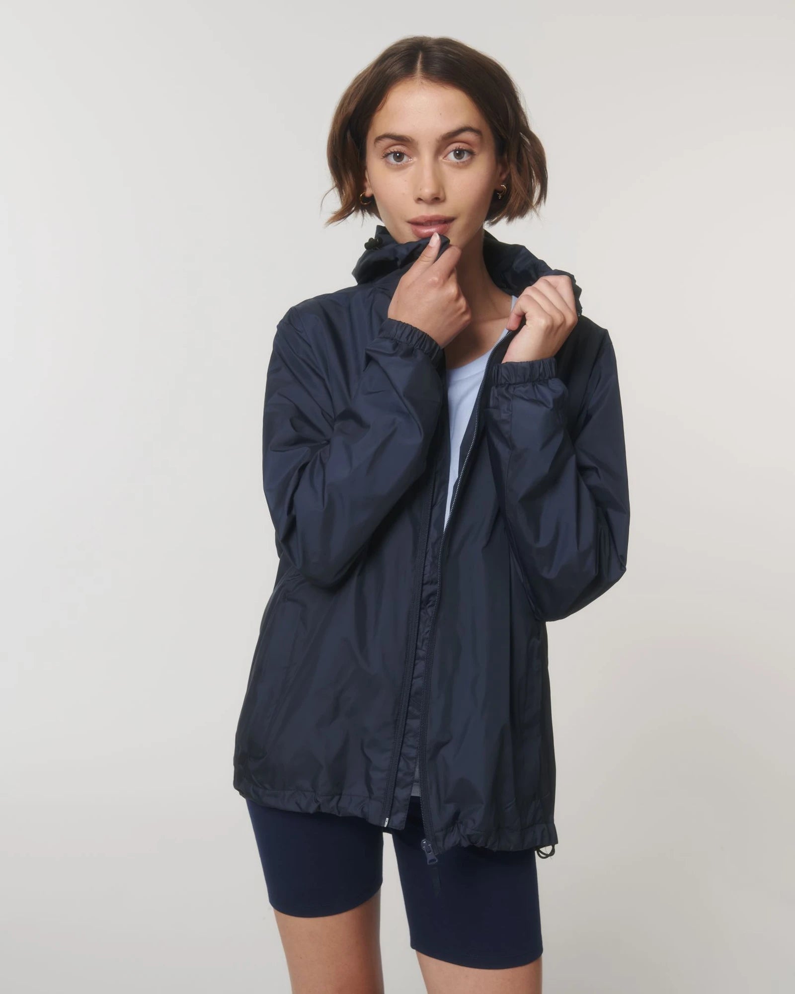 Custom recycled unisex jacket Stanley/Stella Commuter - French Navy