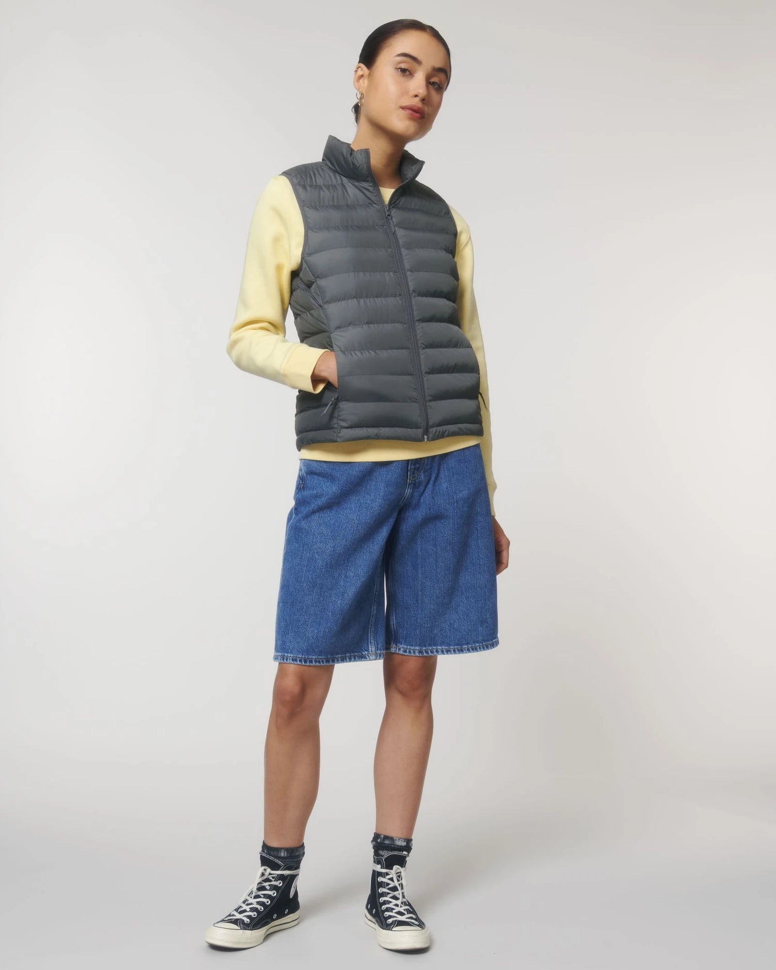 Custom recycled polyester women's vest Stanley/Stella - Deep Metal