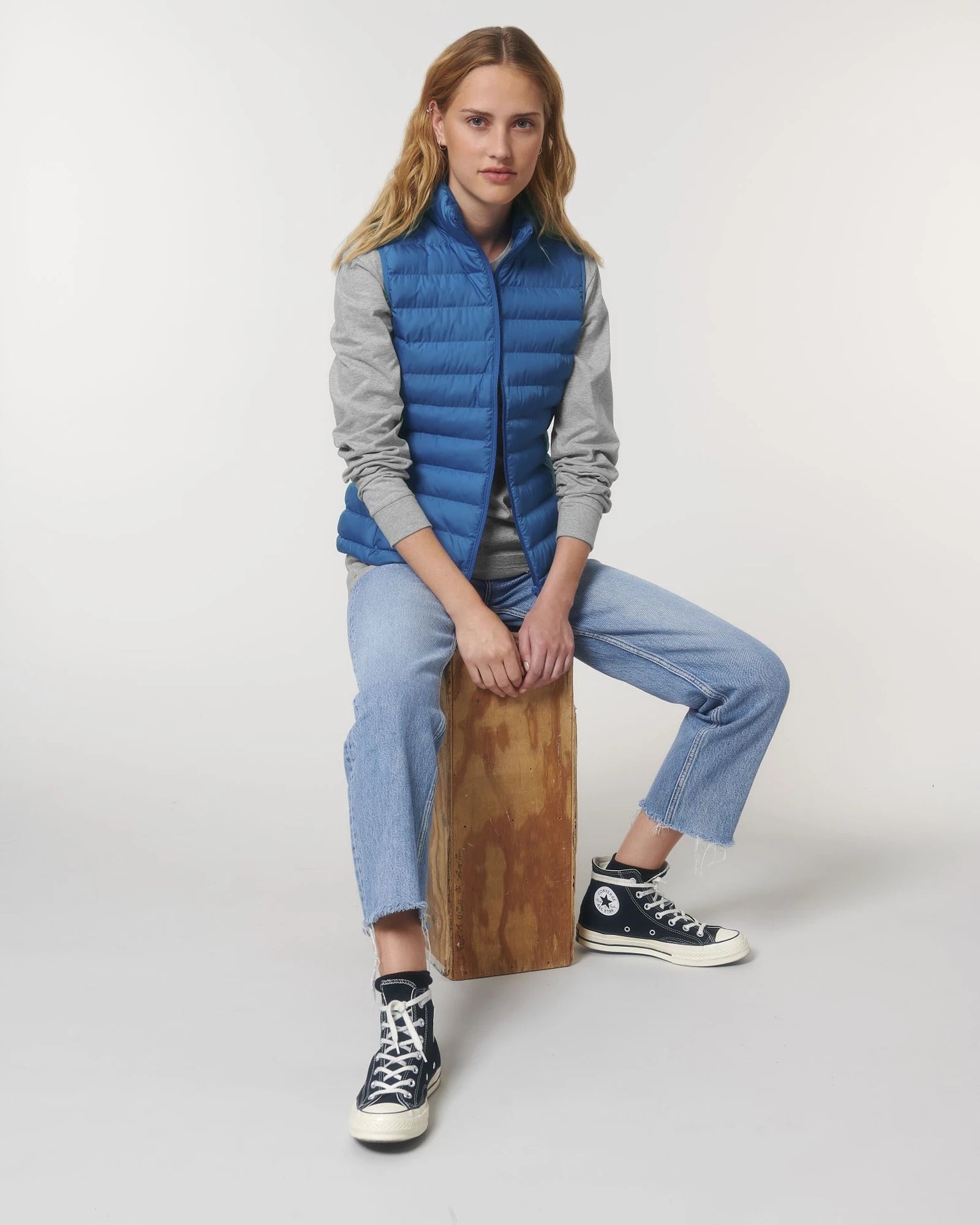 Custom recycled polyester women's vest Stanley/Stella - Royal Blue