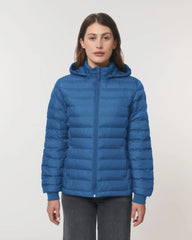 Custom promotional recycled polyester women's quilted jacket - 5