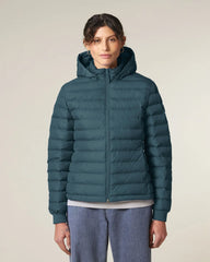 Custom promotional recycled polyester women's quilted jacket - 7