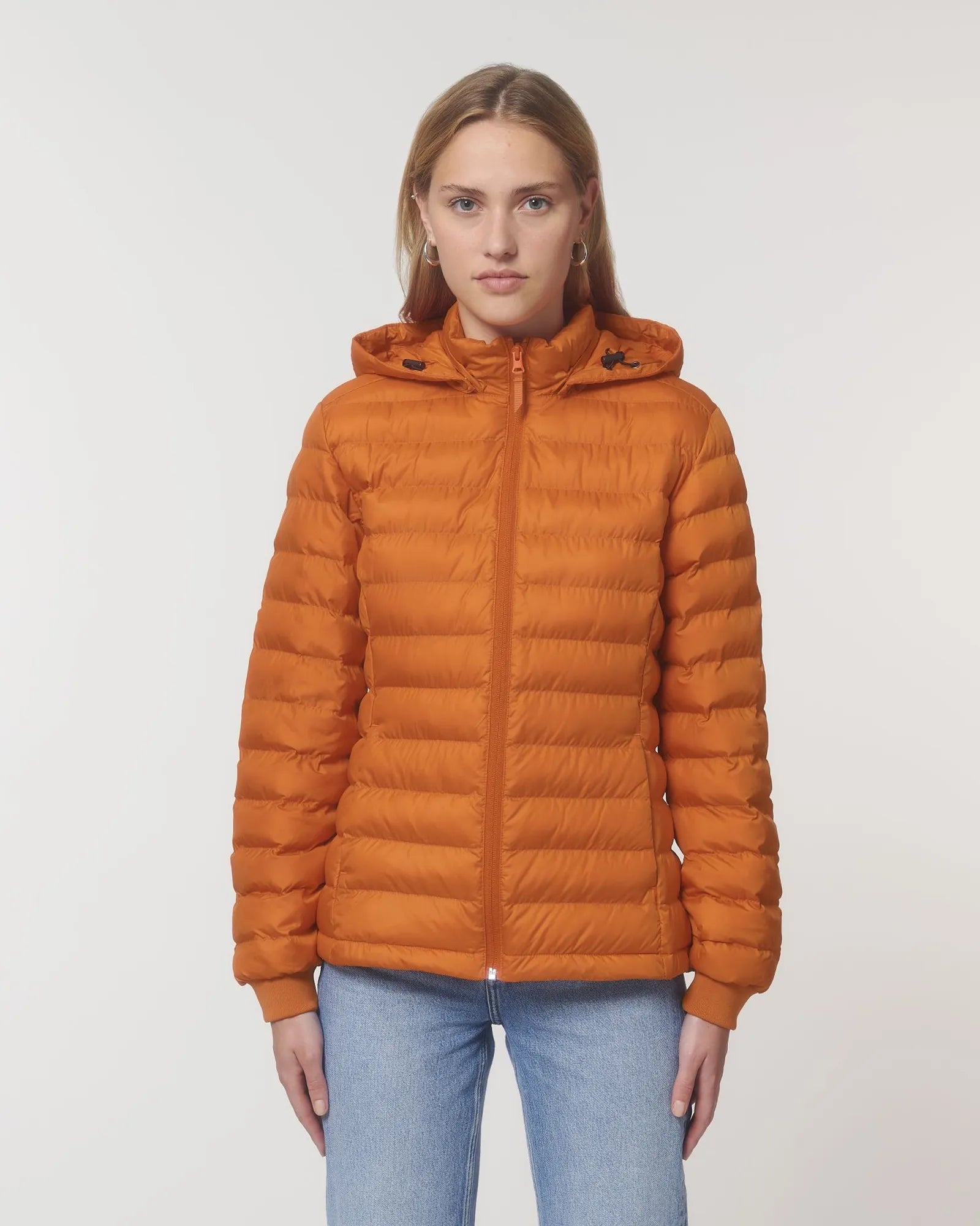 Custom promotional recycled polyester women's quilted jacket - 3