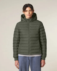 Custom promotional recycled polyester women's quilted jacket - 8