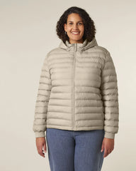 Custom promotional recycled polyester women's quilted jacket - 10