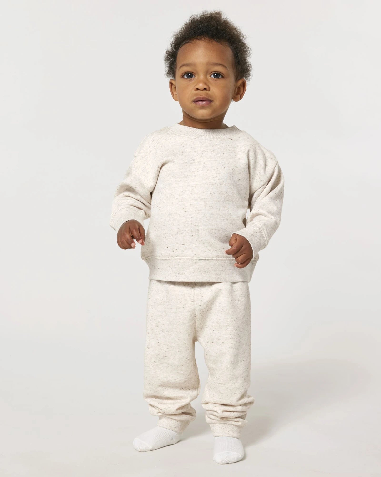 Custom organic cotton baby sweatshirt Stanley/Stella - Eco Heather