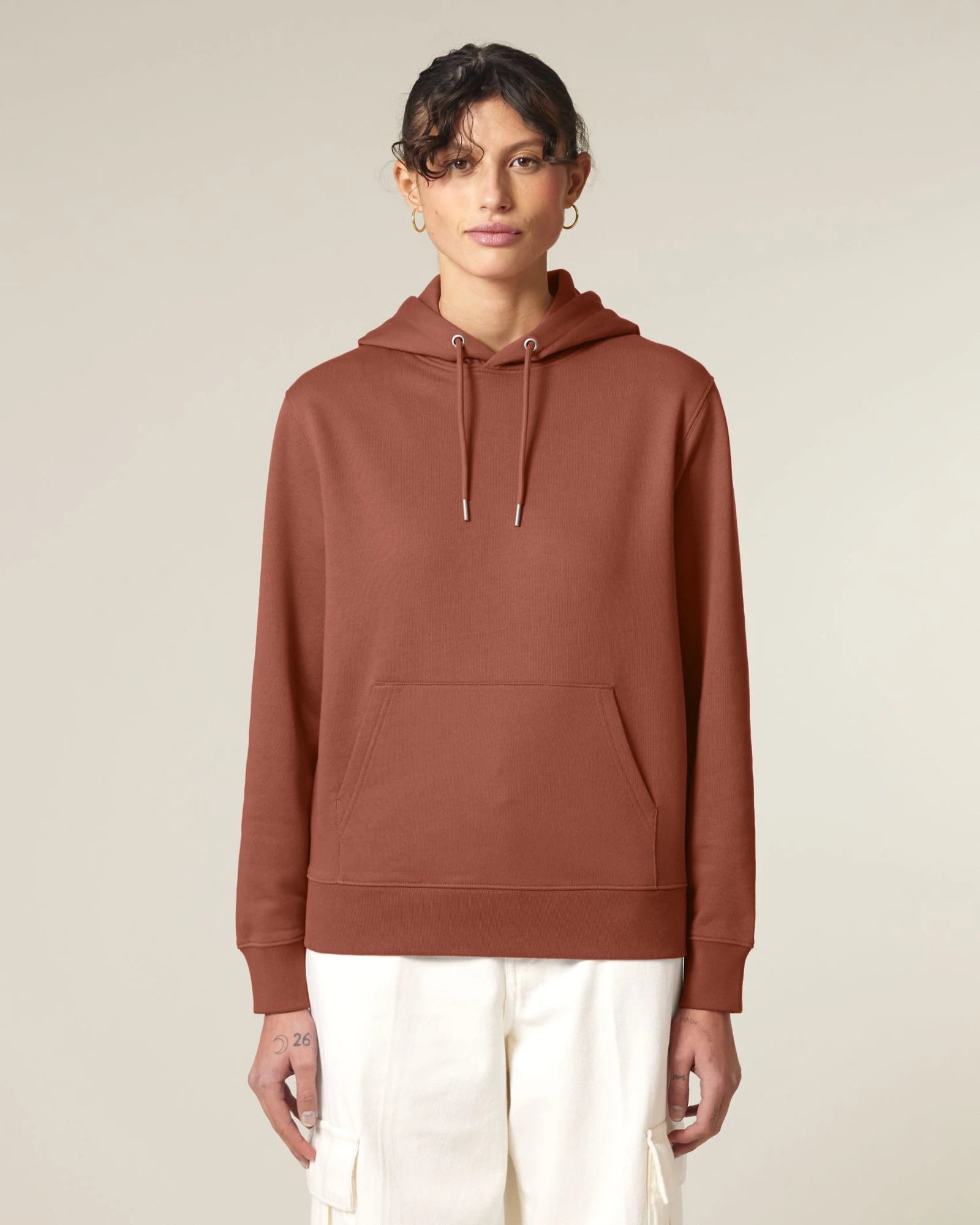 Custom organic cotton hoodie sweatshirt Stanley/Stella - 124