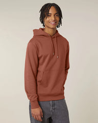 Custom organic cotton hoodie sweatshirt Stanley/Stella - Heritage Brown