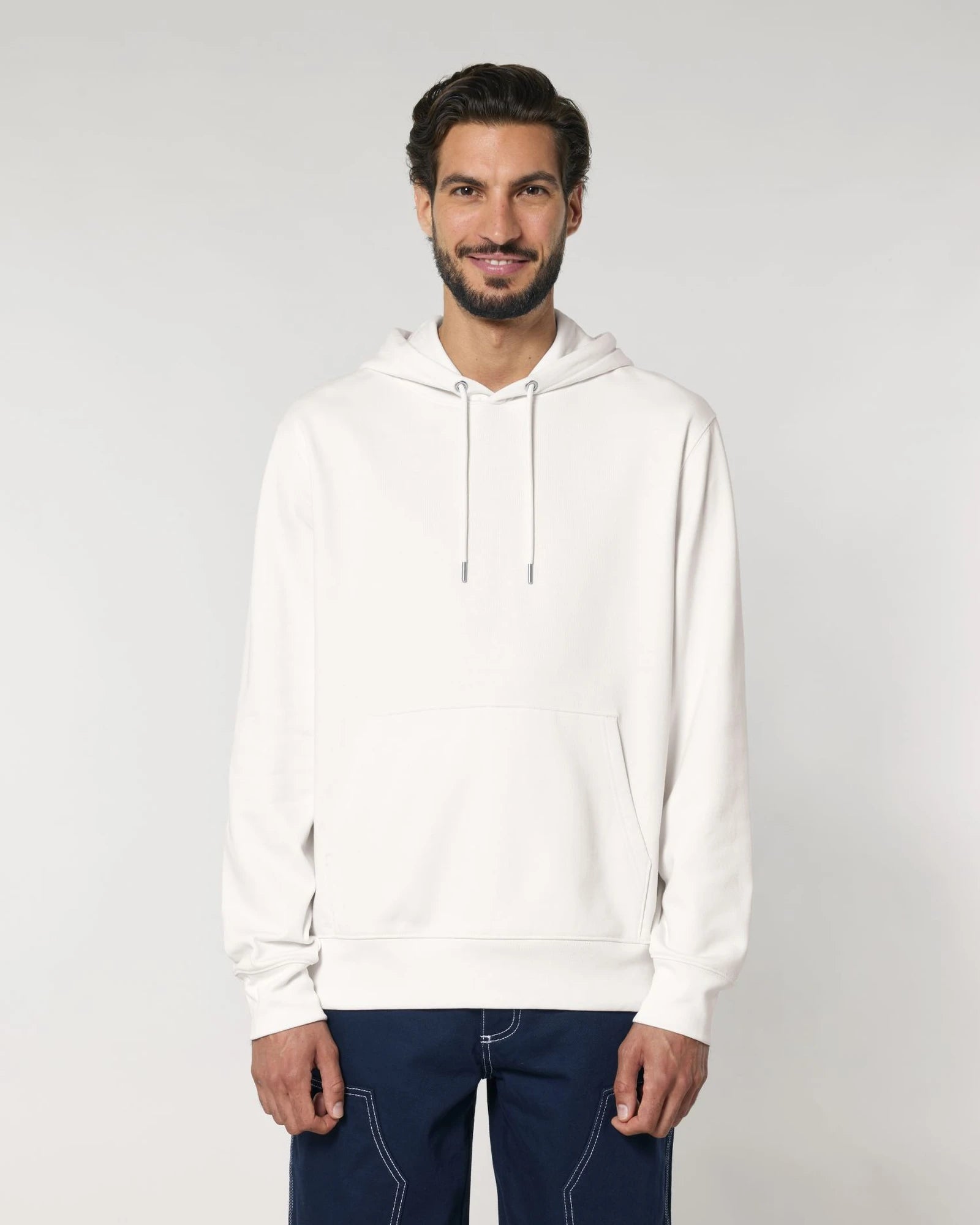Custom organic cotton hoodie sweatshirt Stanley/Stella - Off White