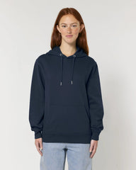 Custom organic cotton hoodie sweatshirt Stanley/Stella - French Navy