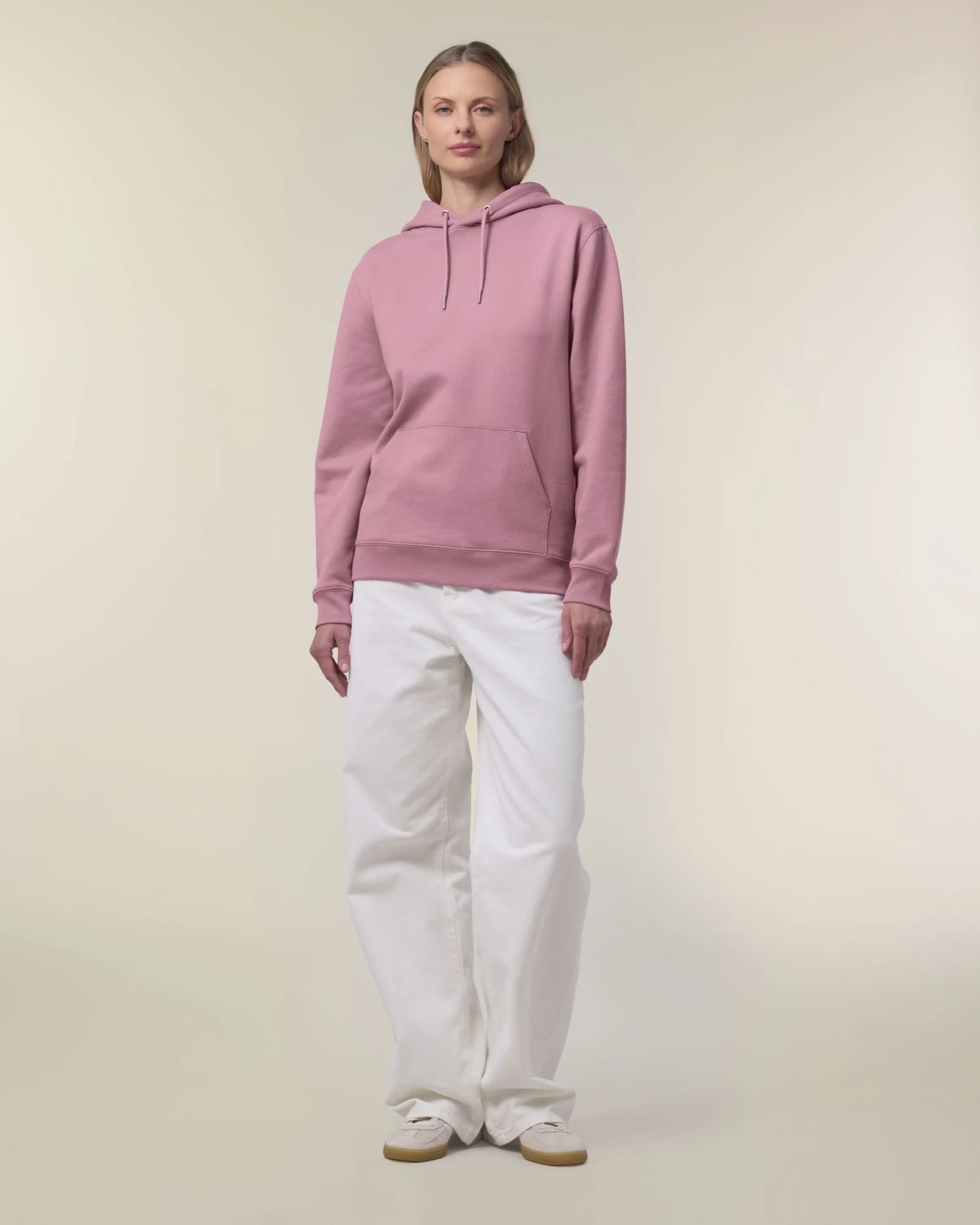 Custom organic cotton hoodie sweatshirt Stanley/Stella - Lilac Dream