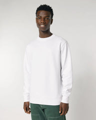 Custom organic cotton sweatshirt Stanley/Stella Changer 2.0 - White