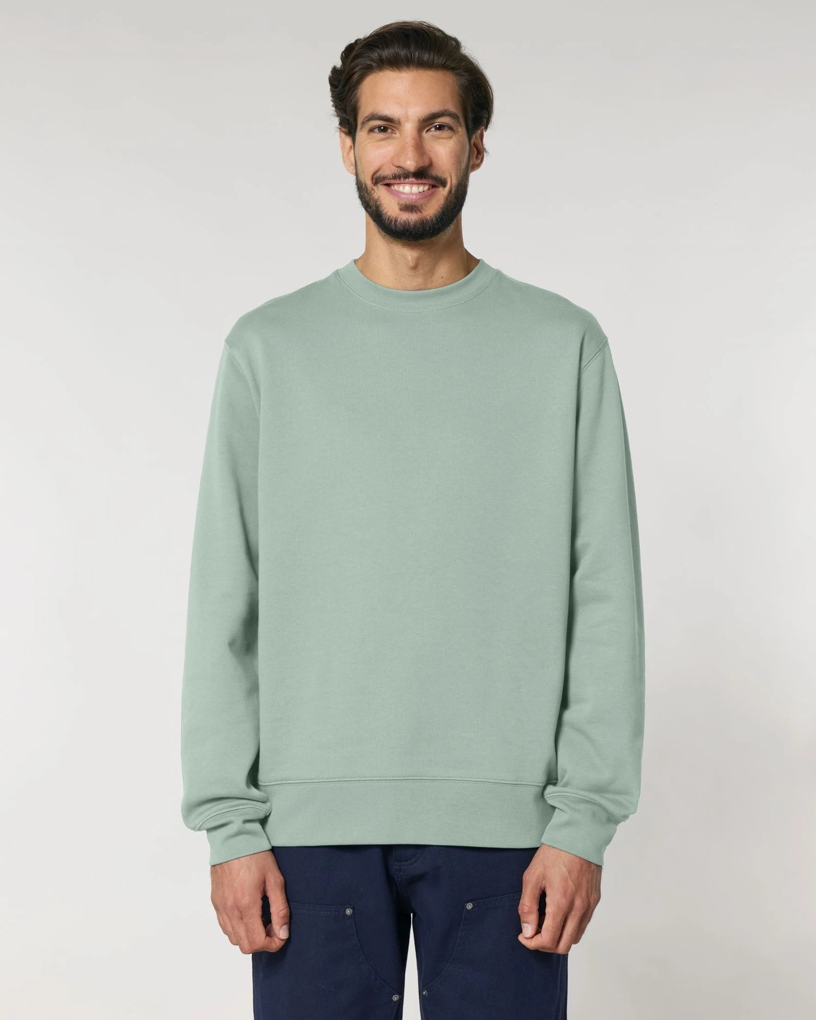 Custom organic cotton sweatshirt Stanley/Stella Changer 2.0 - Aloe