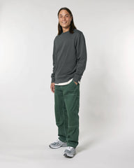 Custom organic cotton sweatshirt Stanley/Stella Changer 2.0 - Anthracite