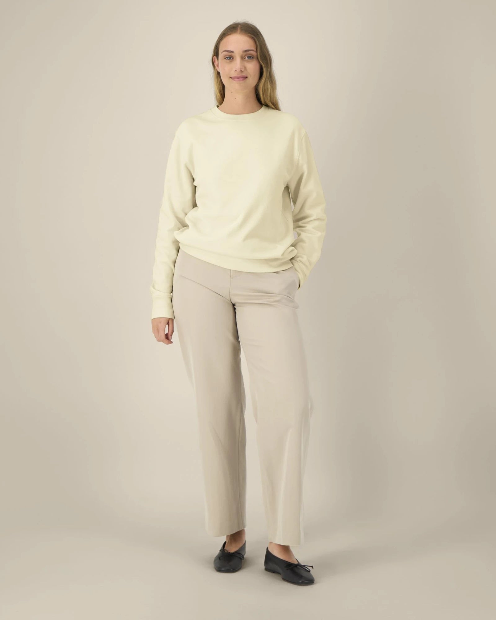 Custom organic cotton sweatshirt Stanley/Stella Changer 2.0 - Honey Paper