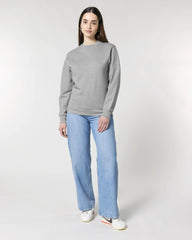 Custom organic cotton sweatshirt Stanley/Stella Changer 2.0 - Heather Grey