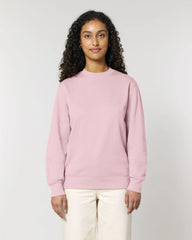 Custom organic cotton sweatshirt Stanley/Stella Changer 2.0 - Cotton Pink