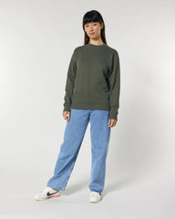 Custom organic cotton sweatshirt Stanley/Stella Changer 2.0 - Khaki