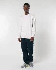 Custom organic cotton sweatshirt Stanley/Stella Changer 2.0 - Cool Heather Grey