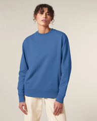 Custom organic cotton sweatshirt Stanley/Stella Changer 2.0 - Mindful Blue
