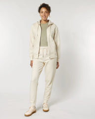 Custom organic cotton zip hoodie Stanley/Stella Cultivator - Natural Raw
