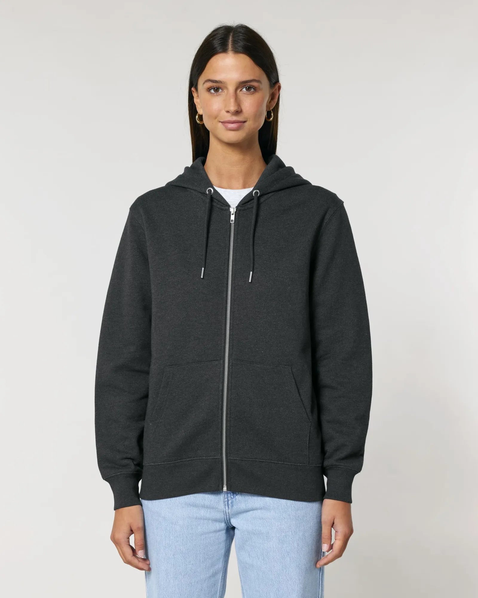Custom organic cotton zip hoodie Stanley/Stella Cultivator - 55