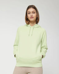 Custom organic cotton hoodie sweatshirt Stanley/Stella Sider - Stem Green