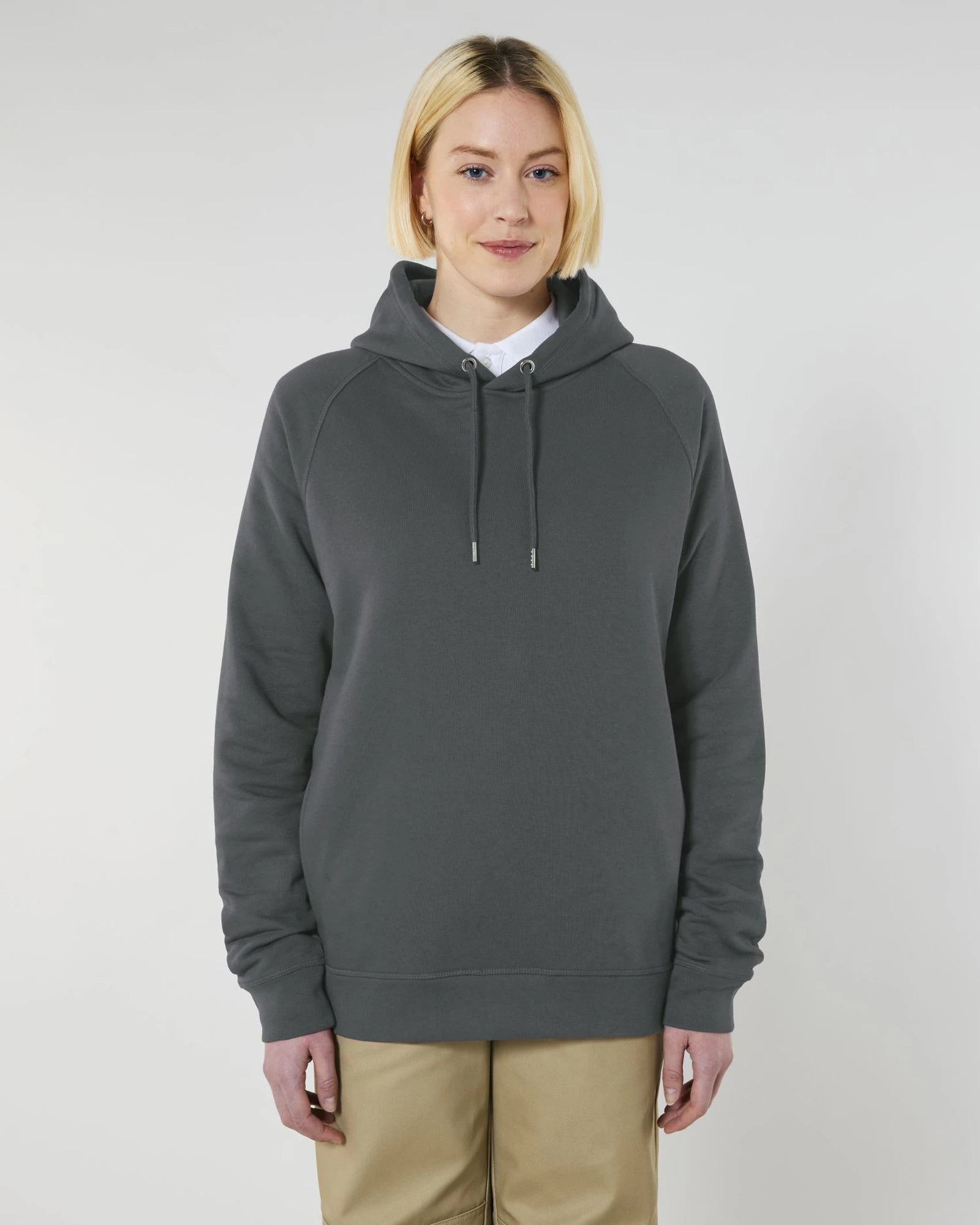 Custom organic cotton hoodie sweatshirt Stanley/Stella Sider - 44