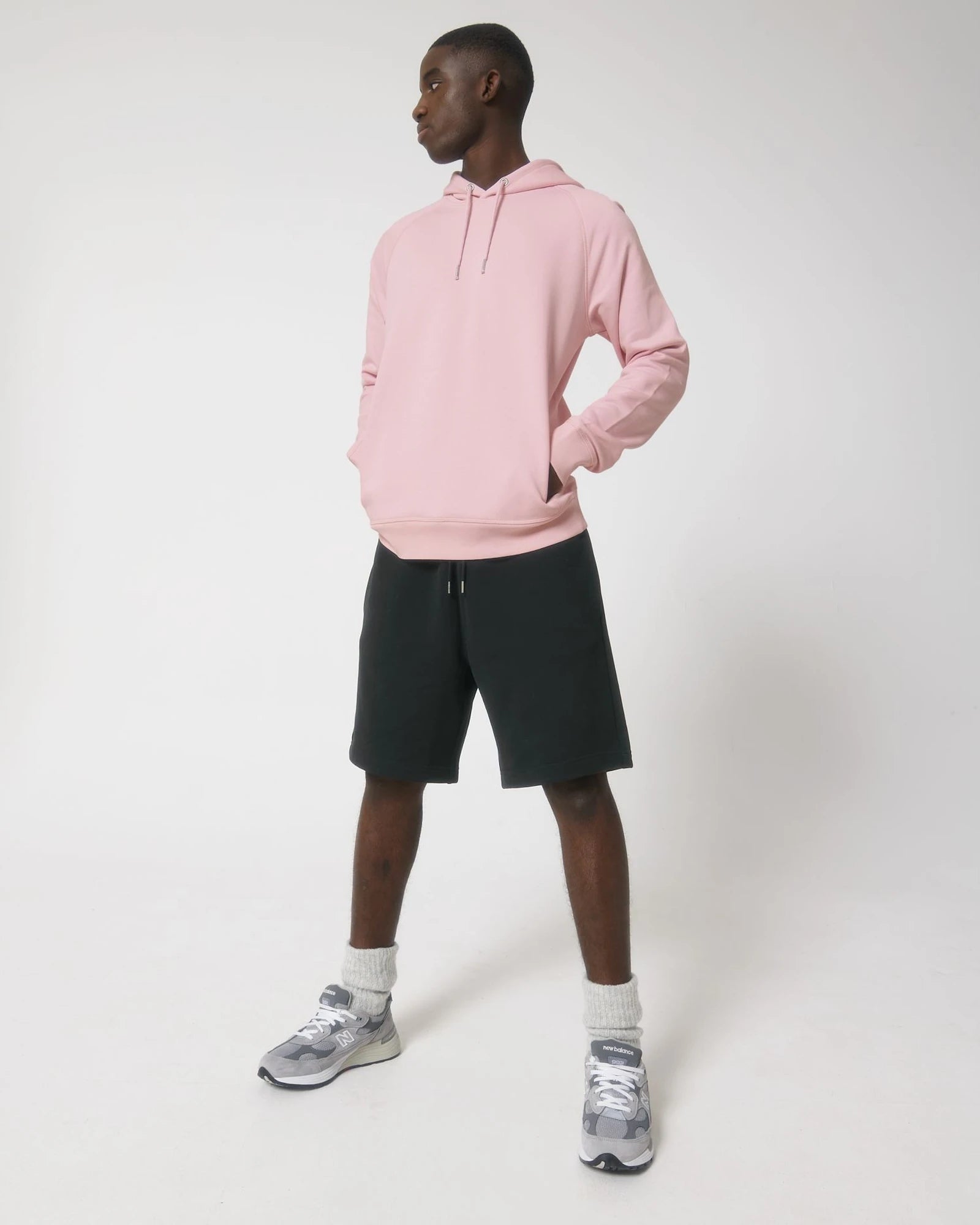 Custom organic cotton hoodie sweatshirt Stanley/Stella Sider - Cotton Pink