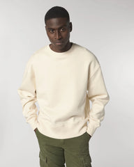 Custom organic cotton sweatshirt Stanley/Stella Radder - Natural Raw