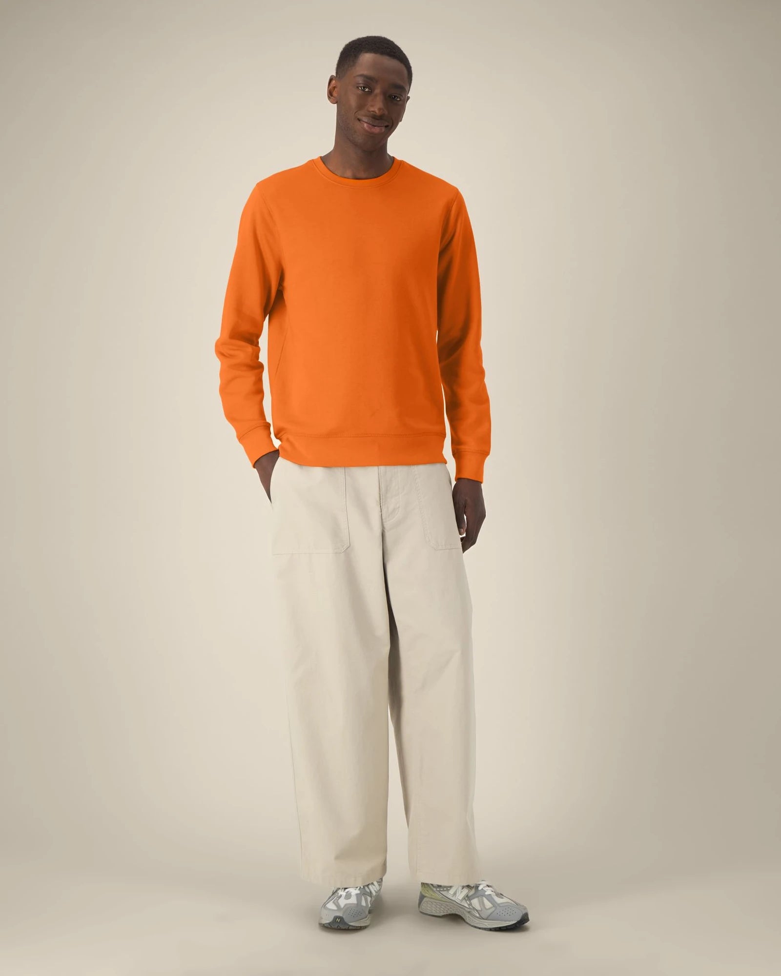 Custom organic cotton sweatshirt Stanley/Stella Roller - 48