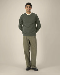 Custom organic cotton sweatshirt Stanley/Stella Roller - Khaki