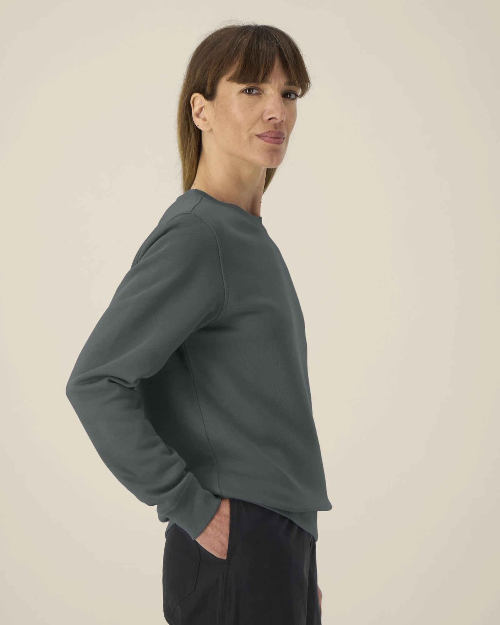 Custom organic cotton sweatshirt Stanley/Stella Roller - 188