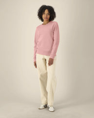 Custom organic cotton sweatshirt Stanley/Stella Roller - Canyon Pink